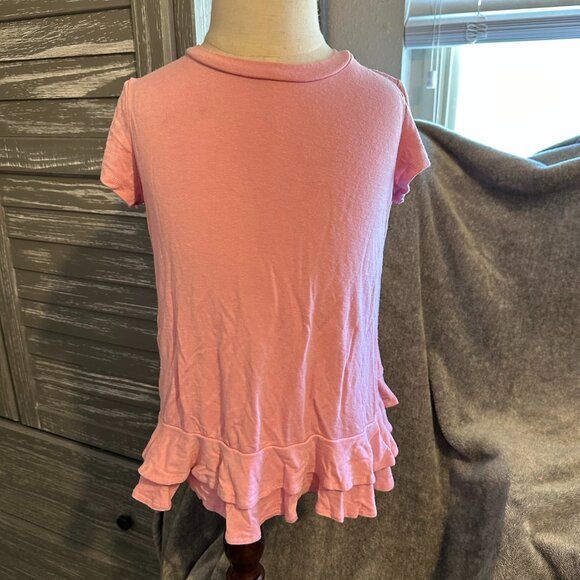 Fun, Bouncy, Pink Girls Blouse Size 6 - Picture 1 of 2
